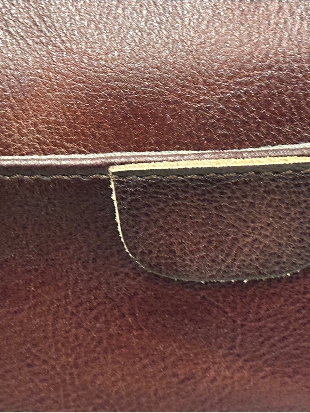 Coolcy Genuine Leather Coffee Brown Crossbody Bag w/ 2 Straps - Picture 5 of 16
